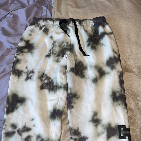 Tie dye PINK sweat pants - Picture 1 of 3